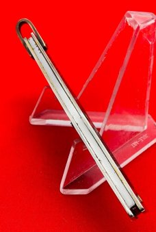 Vintage ARNEX STAINLESS JAPAN 2-Blade Large Pen Pocket Knife Embossed Metal Native AmerIcan Chief