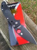 ***SOLD*** Spyderco Manix 2 Black/black CTS BD1N 