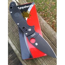 ***SOLD*** Spyderco Manix 2 Black/black CTS BD1N