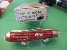 Case XX 1996 First Year Issue Red Pocket Worn Pattern # 6207 SS