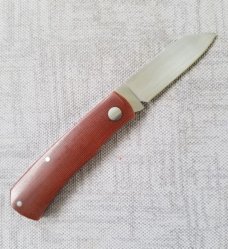 Sakman Steenkamp Custom Rhino...3.5" ...Rwl34..Natural Canvas scales..jeweled liners..slip and pouch