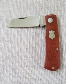 Sakman Steenkamp Custom Rhino...3.5" ...Rwl34..Natural Canvas scales..jeweled liners..slip and pouch