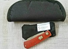 Sakman Steenkamp Custom Rhino...3.5" ...Rwl34..Natural Canvas scales..jeweled liners..slip and pouch