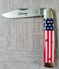 Great Eastern 941121 Liberty Flag Acrylic..1095..3.25" closed..new in tube