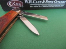 Case Brothers 2003 Chestnut Bone Seahorse Whittler Pattern # 6355WH SS