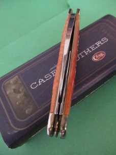 Case Brothers 2003 Chestnut Bone Seahorse Whittler Pattern # 6355WH SS