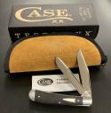 2021 CASE XX TONY BOSE HT TRAPPER - BLACK EBONY WOOD SMOOTH - TB722021 KNIFE 1 of 200