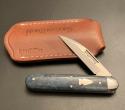  NORTHWOODS BLUE CAMEL BONE FOREST JACK POCKET KNIFE LIGHT USER RARE GEC