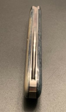  NORTHWOODS BLUE CAMEL BONE FOREST JACK POCKET KNIFE LIGHT USER RARE GEC
