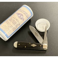 RARE GEC 15 GREAT EASTERN CUTLERY GABON EBONY HARNESS JACK POCKET KNIFE 163