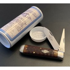 GEC 15 GREAT EASTERN CUTLERY CHESTNUT BONE HARNESS JACK 7 POCKET KNIFE 166