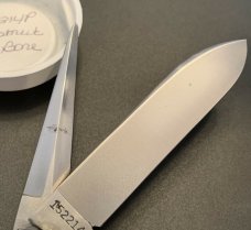 GEC 15 GREAT EASTERN CUTLERY CHESTNUT BONE HARNESS JACK 7 POCKET KNIFE 1/66