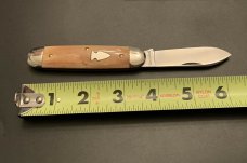 Northwoods Mammoth Ivory Indian River Jack, Traditional Pocket Knife GEC GREAT EASTERN