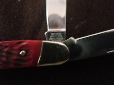 HEN & ROOSTER RED JIGGED BONE 4.375 INCHES LARGE CONGRESS Germany 