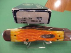 Case XX 2004 Orange-Peel Limited-Edition Cheetah Pattern # 6111 1/2 L SS
