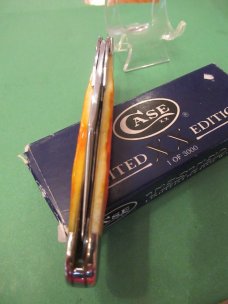 Case XX 2004 Orange-Peel Limited-Edition Cheetah Pattern # 6111 1/2 L SS