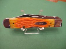 Case XX 2004 Orange-Peel Limited-Edition Cheetah Pattern # 6111 1/2 L SS