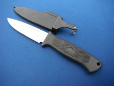  AG RUSSELL SEKI JAPAN TACTICAL PSK NECK SURVIVAL KNIFE WITH SHEATH, GREAT HUNTING KNIFE!