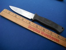  AG RUSSELL SEKI JAPAN TACTICAL PSK NECK SURVIVAL KNIFE WITH SHEATH, GREAT HUNTING KNIFE!