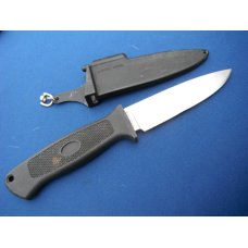 AG RUSSELL SEKI JAPAN TACTICAL PSK NECK SURVIVAL KNIFE WITH SHEATH, GREAT HUNTING KNIFE!