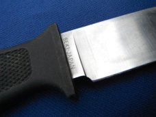  AG RUSSELL SEKI JAPAN TACTICAL PSK NECK SURVIVAL KNIFE WITH SHEATH, GREAT HUNTING KNIFE!