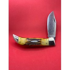 Case XX 5172 Blue Scroll 1977 Big Clasp Knife “ Bulldog”