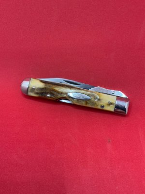 Case XX 5111 ½ SSP Blue Scroll 1977 Stag Cheetah