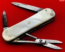 Vintage H BOKER & CO Model No. 6787 Equal End Lobster Pen Pocket Knife c.1891-1944