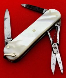 Vintage H BOKER & CO Model No. 6787 Equal End Lobster Pen Pocket Knife c.1891-1944