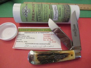 Great Eastern 2008 Northfield Burnt Stag Scout Pattern # 735208EC