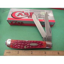 Case XX 1991 Dark Red Missing Dots Mini Trapper Pattern DR6207 SS
