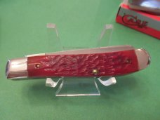 Case XX 1991 Dark Red Missing Dots  Mini Trapper Pattern # DR6207 SS