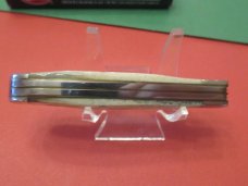 Case XX 2009 Second Cut Stag Diamond Shield Mini Trapper Pattern # 5207 SS