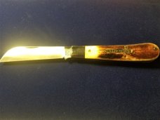 GREAT EASTERN GEC TIDIOUTE OILY CREEK BONE RAM FOOT KNIFE RARE 1 OF 615 MIT #933119