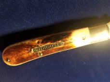 GREAT EASTERN GEC TIDIOUTE OILY CREEK BONE RAM FOOT KNIFE RARE 1 OF 615 MIT #933119
