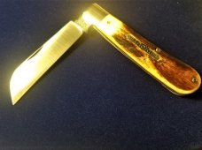 GREAT EASTERN GEC TIDIOUTE OILY CREEK BONE RAM FOOT KNIFE RARE 1 OF 615 MIT #933119