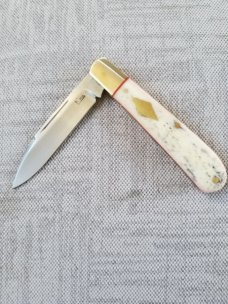 K'roo Custom Giraffe Bone and Brass Zulu..slip..coa...rwl34..filework..liners..spacers..shield