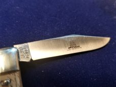 *MODERATE FLAWS* GREAT EASTERN CUTLERY TIDIOUTE #94 LIBERTY - 1 BLADE - FLAG *b*