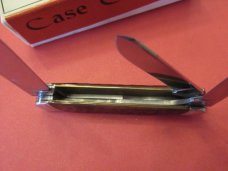 Case Classic 1990 Rogers Bone Bowie Tie Shield Whittler Pattern # 630109