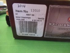 Case XX 2014 Abalone Mini Trapper Pattern # 8207 SS
