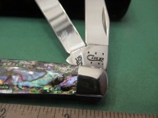 Case XX 2014 Abalone Mini Trapper Pattern # 8207 SS