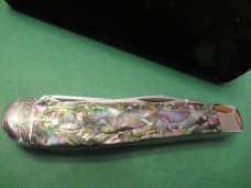 Case XX 2014 Abalone Mini Trapper Pattern # 8207 SS