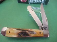 Case XX 1995 Stag Mini Trapper Pattern # 5207 SS