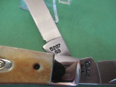 Case XX 1995 Stag Mini Trapper Pattern # 5207 SS