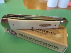 Case XX 1997 Imitation Ivory Trapper Pattern # I254 