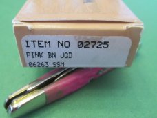 Case XX 1999  Pink  Eisenhower  Pattern # 06263 SS