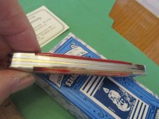Case Classic 1991 Red Banana Bone Anglo Saxon Whittler Pattern # R6391 