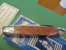 Case Classic 1991 Red Banana Bone Anglo Saxon Whittler Pattern # R6391 