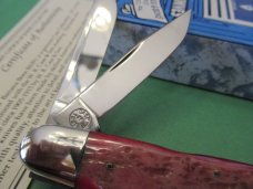 Case Classic 1991 Red Banana Bone Anglo Saxon Whittler Pattern # R6391 