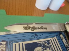 Case Classic 1991 Red Banana Bone Anglo Saxon Whittler Pattern # R6391 